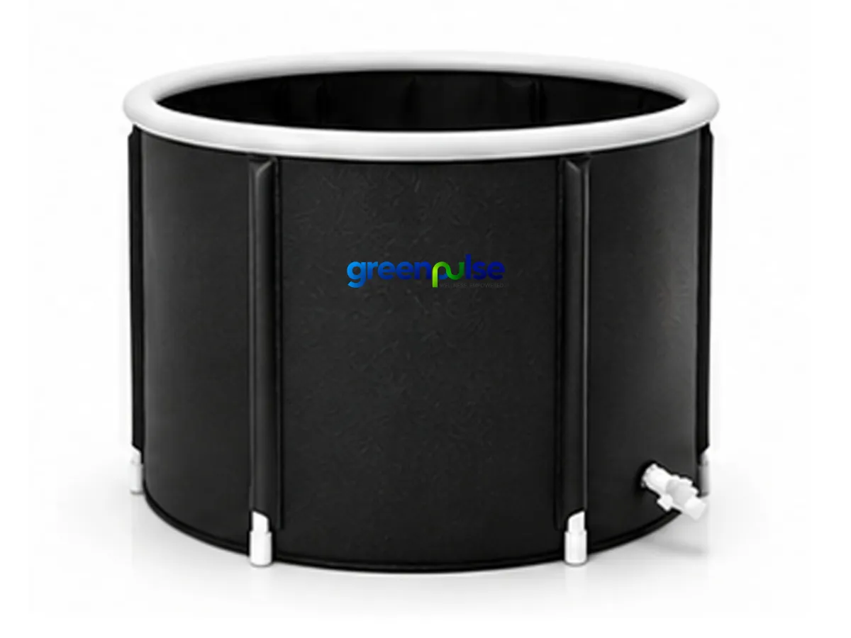 Arctic Fold Portable Foldable Cold Plunge side view