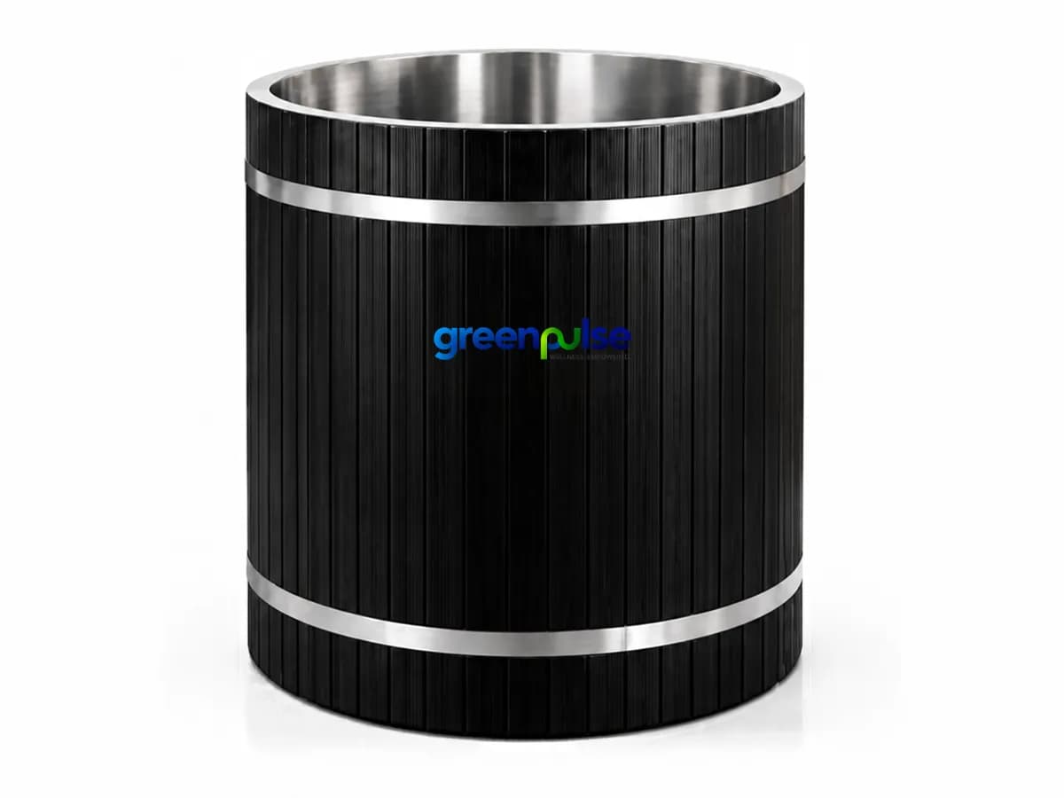 Arctic Ring Cold Plunge (Round, Single Person) side view
