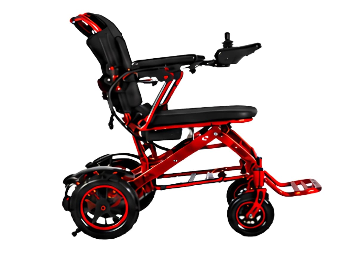 Glide Trek 1 Electric Wheelchair side view