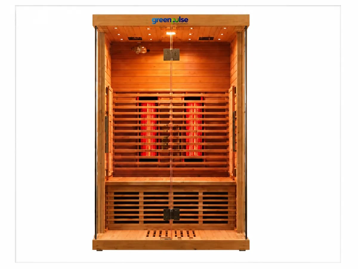 Halo 2 Infrared Sauna (2 Person, Full Spectrum) front view
