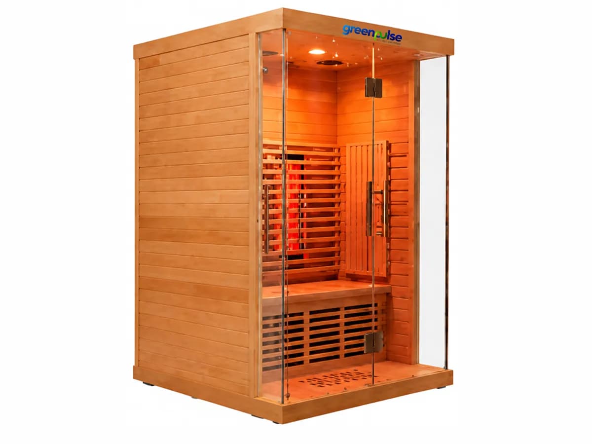 Halo 2 Infrared Sauna (2 Person, Full Spectrum) side view