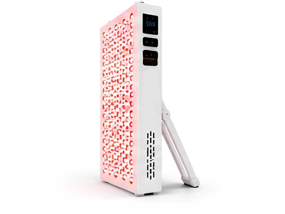 Luma Go 1500 Portable Red Light Therapy Stand side view
