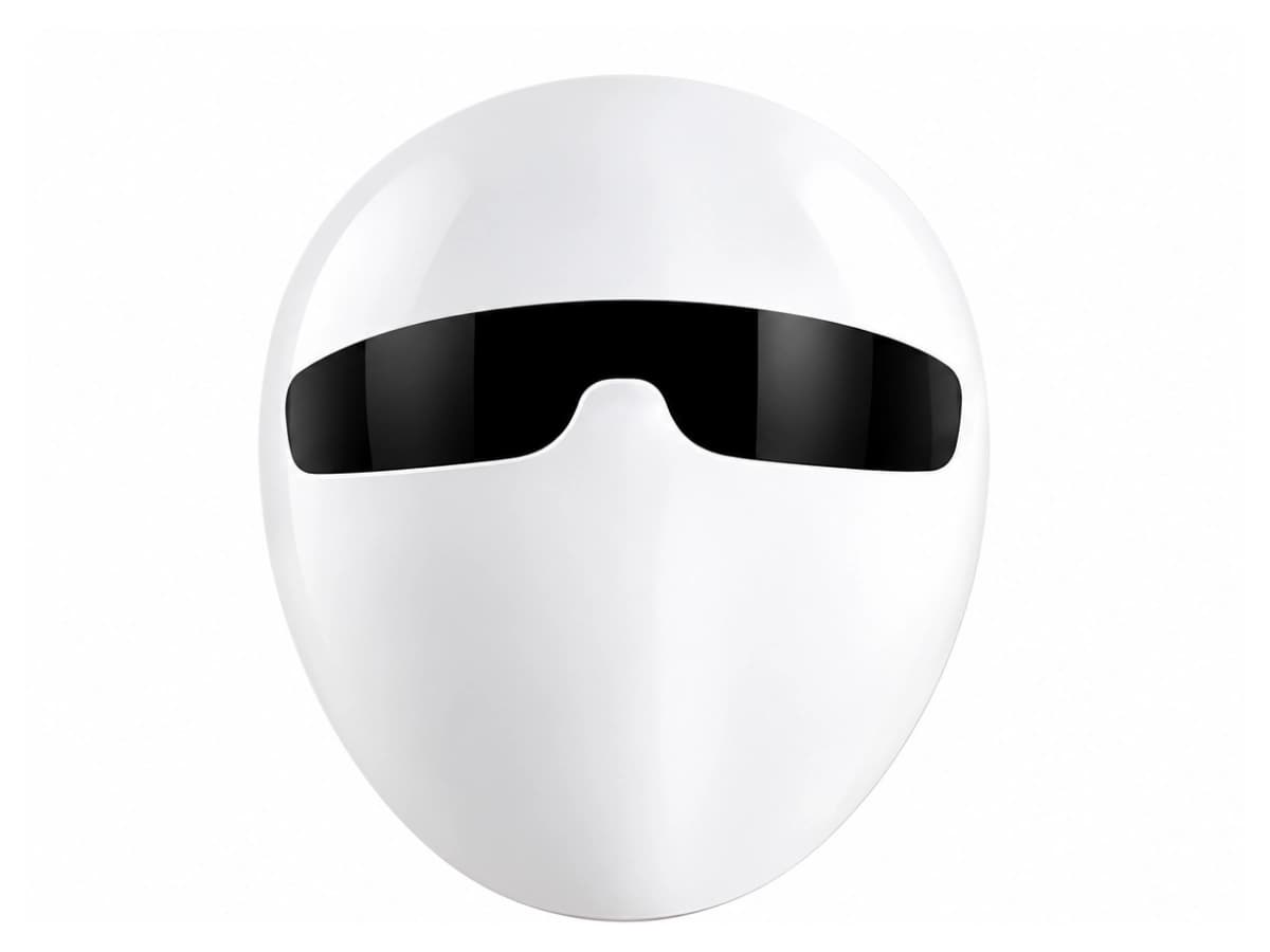 Luma Shell 2 Multi-Wavelength LED Face Mask (Hard Shell, 7 Modes) front view