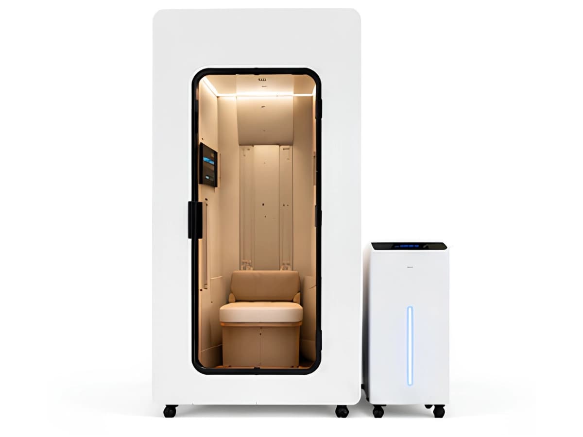 Oxy 1 Hyperbaric Oxygen Chamber (HBOT, Single) front view