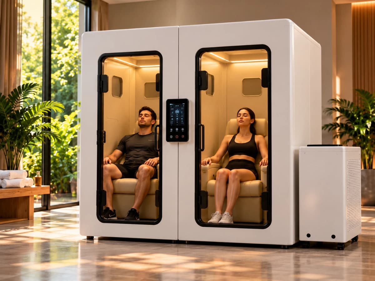 Oxy 2 Hyperbaric Oxygen Chamber (HBOT, Double)