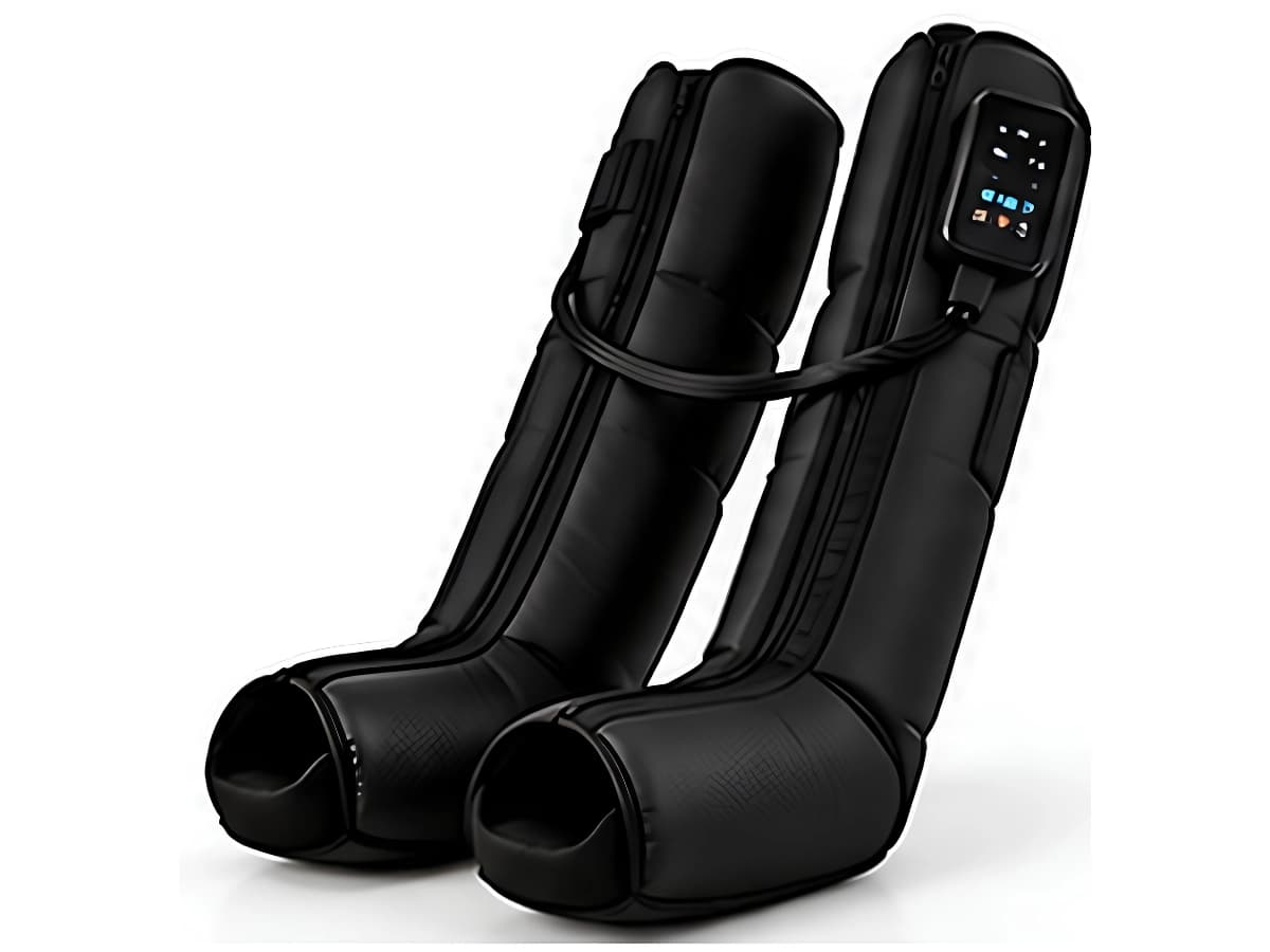 PulseWave 4 Air Compression Boots (4-Chamber, Wireless, App Control) side view