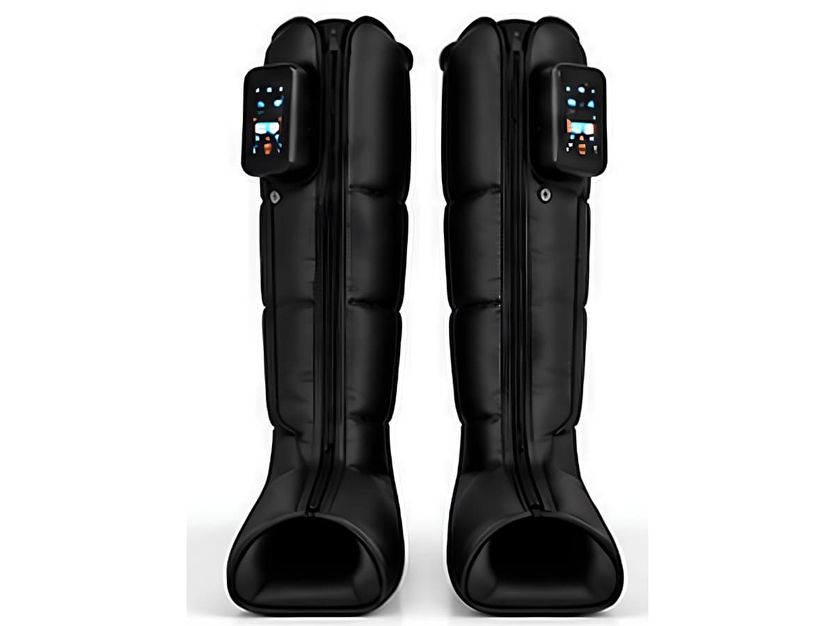 PulseWave 4 Plus Air Compression Boots (4-Chamber, App Control) front view