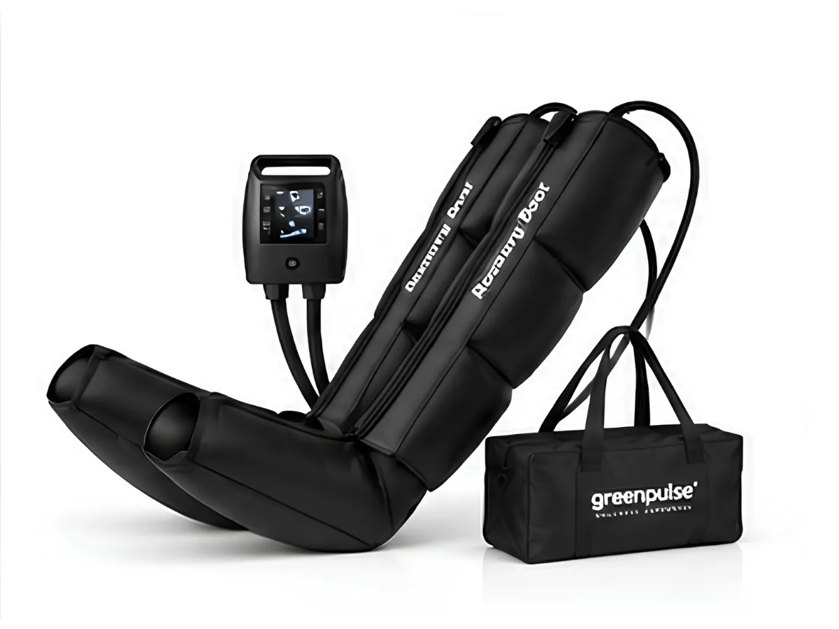 PulseWave Charge Rechargeable Air Compression Boots side view