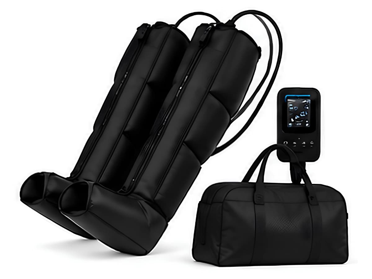 PulseWave Ease Air Compression Leg Massager side view