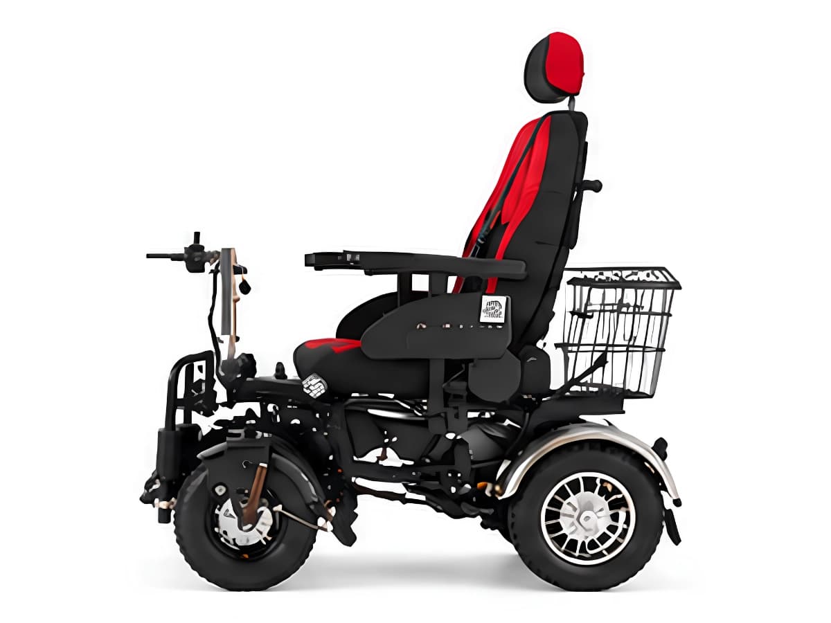 Rise 1 Standing Wheelchair side view