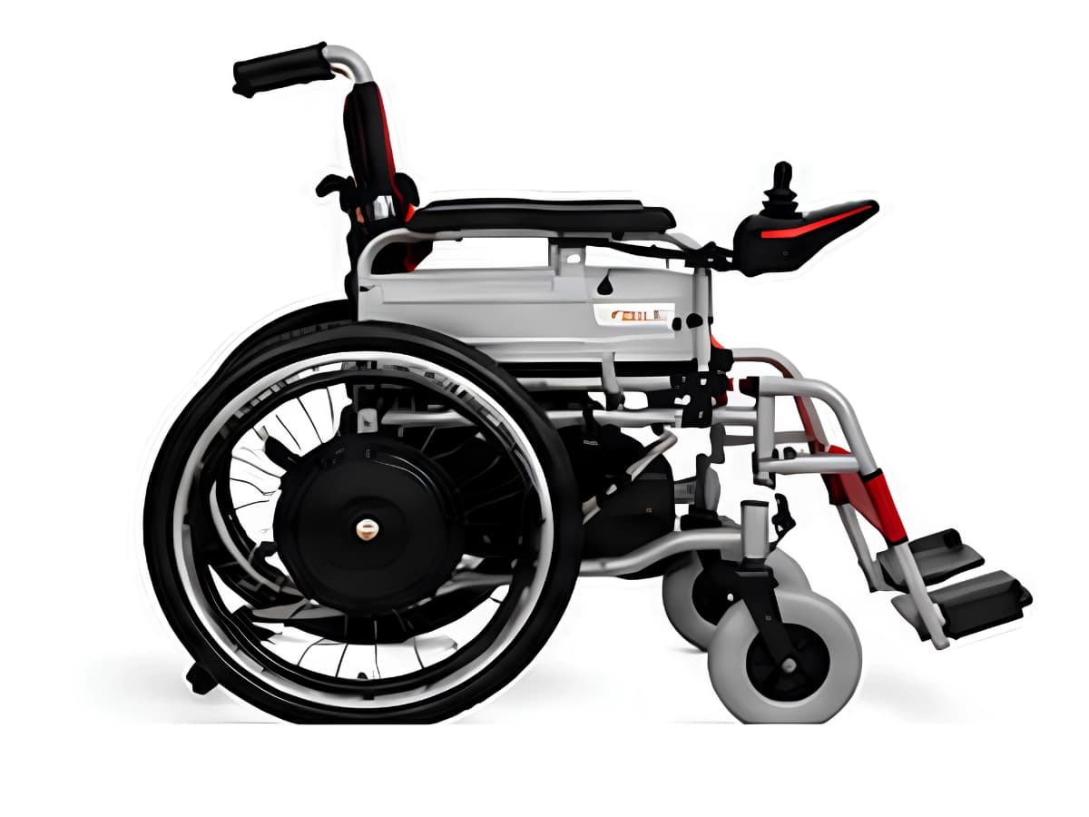 Rise 2 Standing Wheelchair side view