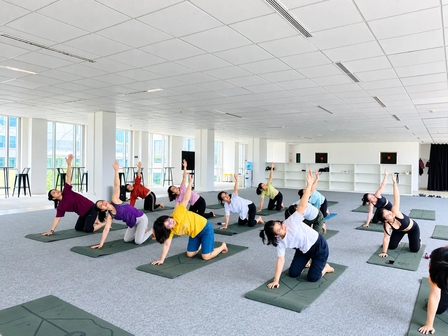 Longevity centre fitted with wellness equipment