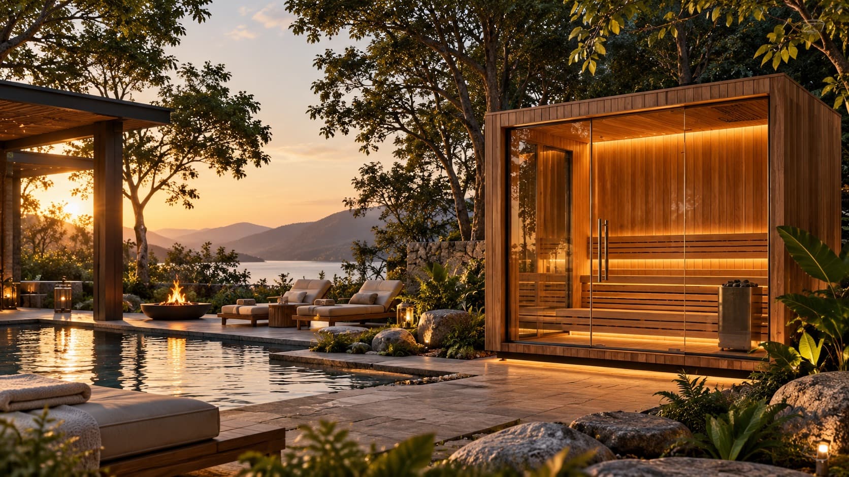 Green Pulse Wellness architectural recovery sanctuary